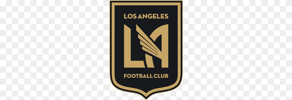 Los Angeles Fc Escudo Los Angeles Fc Los Angeles Fc Logo, Badge, Symbol, Text, Emblem Free Transparent Png