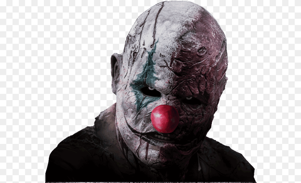 Los Angeles Haunted Hayride Clown, Adult, Person, Man, Male Png Image