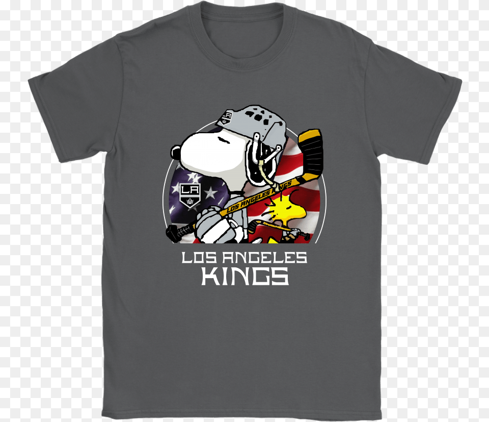 Los Angeles Kings Ice Hockey Snoopy And Woodstock Nhl Doctor Who Beatles Shirt, Clothing, T-shirt, Baby, Person Png Image