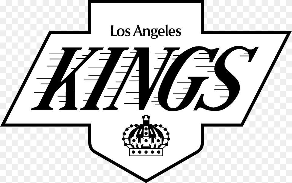 Los Angeles Kings Logo Angeles Kings, Symbol, Text Free Transparent Png