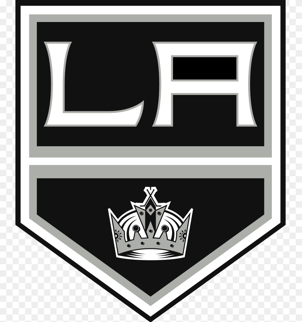 Los Angeles Kings Official Logo, Emblem, Symbol, Accessories Png