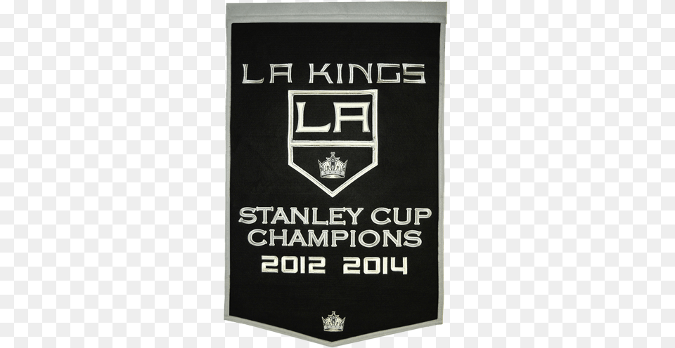 Los Angeles Kings Stanley Cup Championship Dynasty Winning Streak Sports Nhl Los Angeles Kings Banner, Emblem, Symbol, Blackboard, Logo Free Png Download