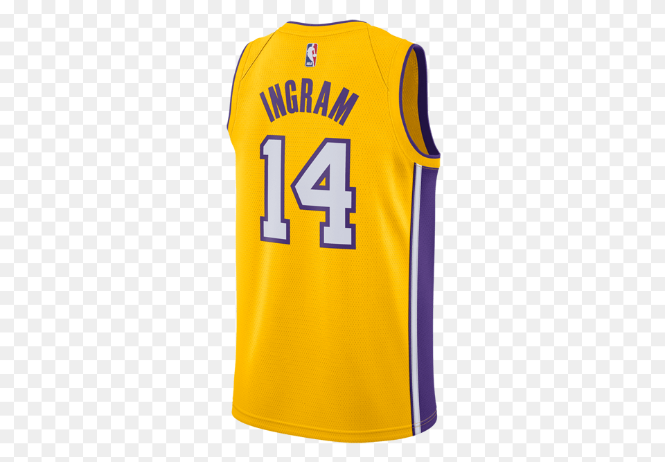 Los Angeles Lakers Brandon Ingram Icon Swingman Jersey, Clothing, Shirt Free Png Download