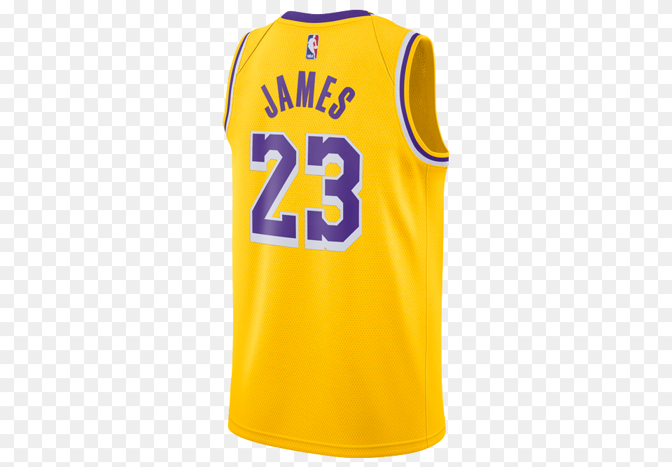 Los Angeles Lakers Lebron James Icon Edition Swingman, Clothing, Shirt, Jersey, Can Free Png Download