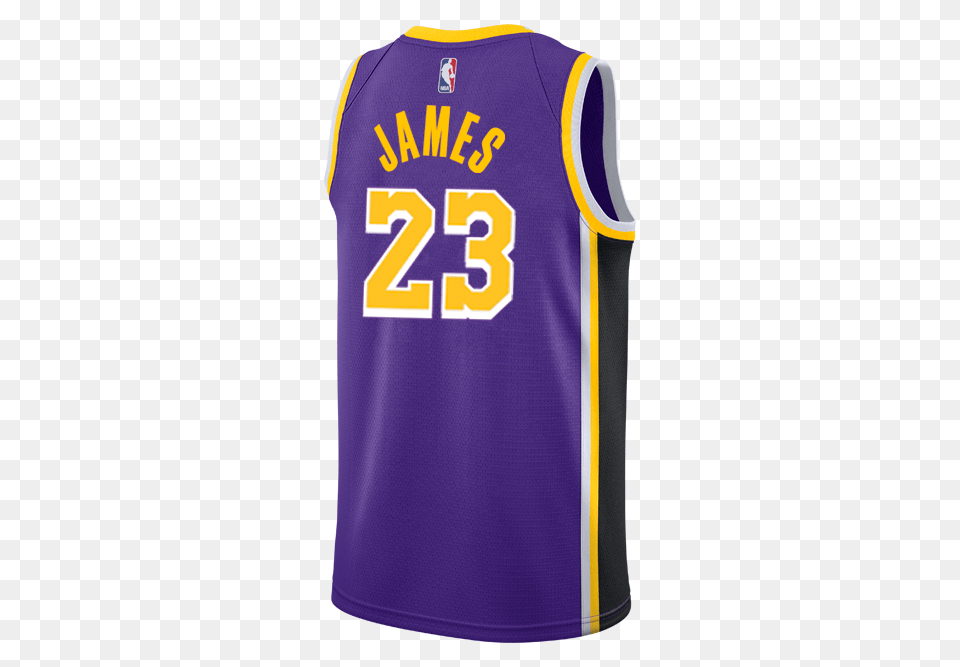 Los Angeles Lakers Lebron James Statement Edition Swingman, Clothing, Shirt, Jersey Png