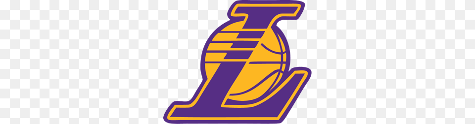 Los Angeles Lakers Logo Vector Eps, Text Png