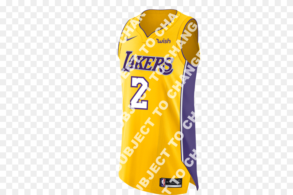 Los Angeles Lakers Lonzo Ball 2018 19 Icon Edition New Laker Jerseys 2018, Clothing, Shirt, Jersey, Can Png Image