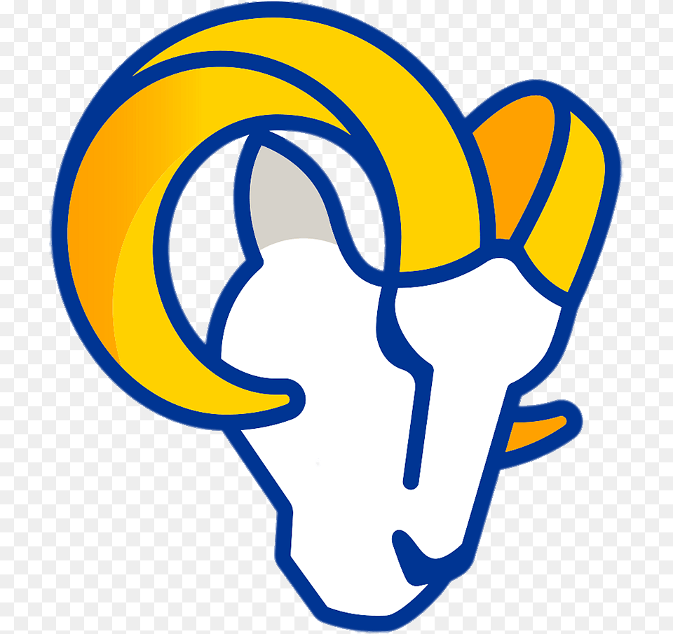 Los Angeles Rams Alternate Logo, Livestock, Animal, Goat, Mammal Free Transparent Png