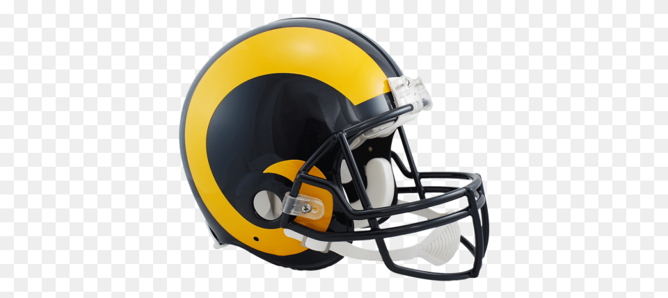 Los Angeles Rams Authentic Throwback, American Football, Football, Football Helmet, Helmet Png