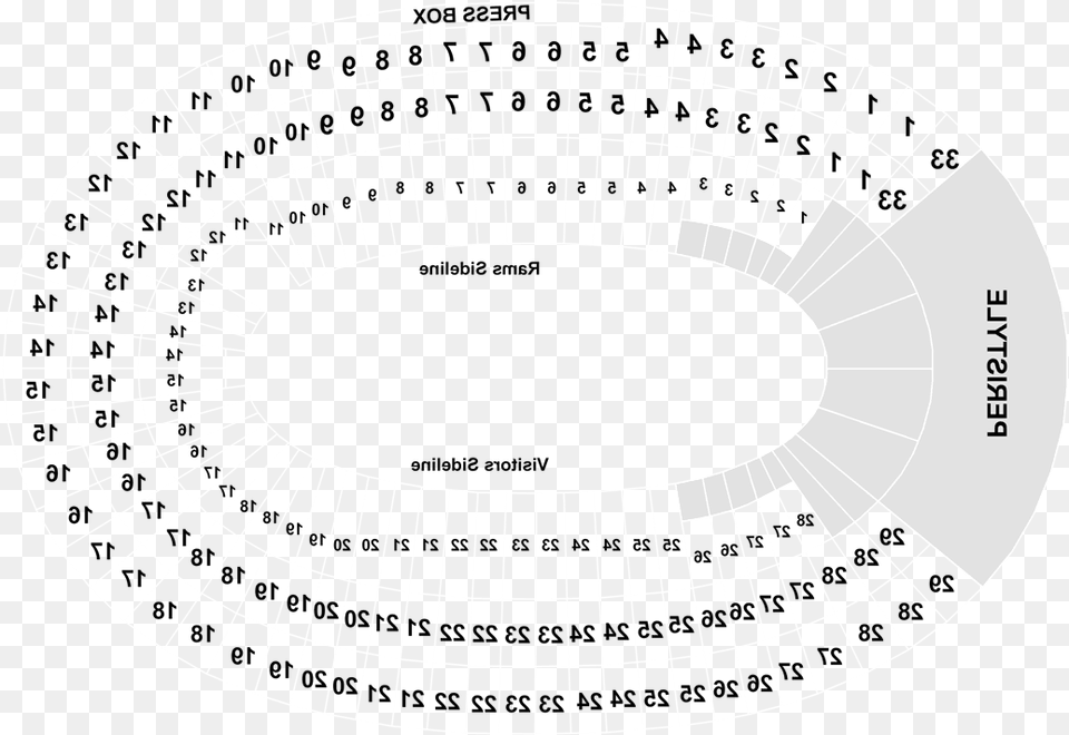 Los Angeles Rams Schedule 2018 With Nfl Preseason Los Heart Abandoned, Diagram Free Transparent Png