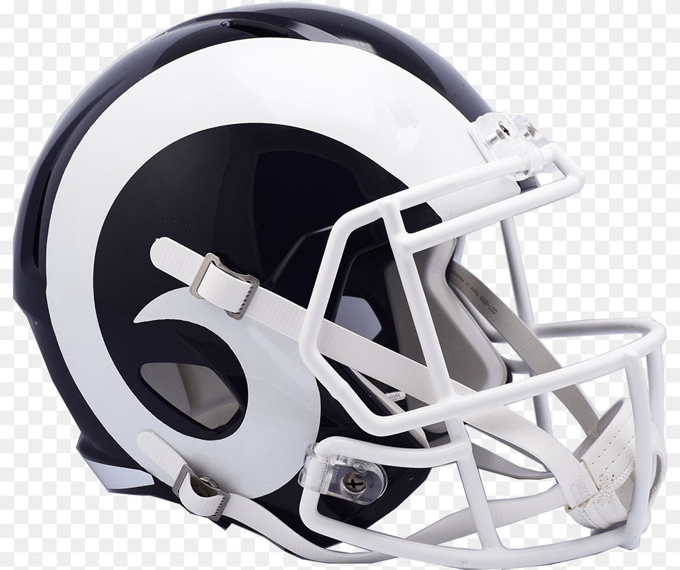 Los Angeles Rams Speed Replica Helmet Rams Football Helmet, American Football, Football Helmet, Sport, Person Free Transparent Png