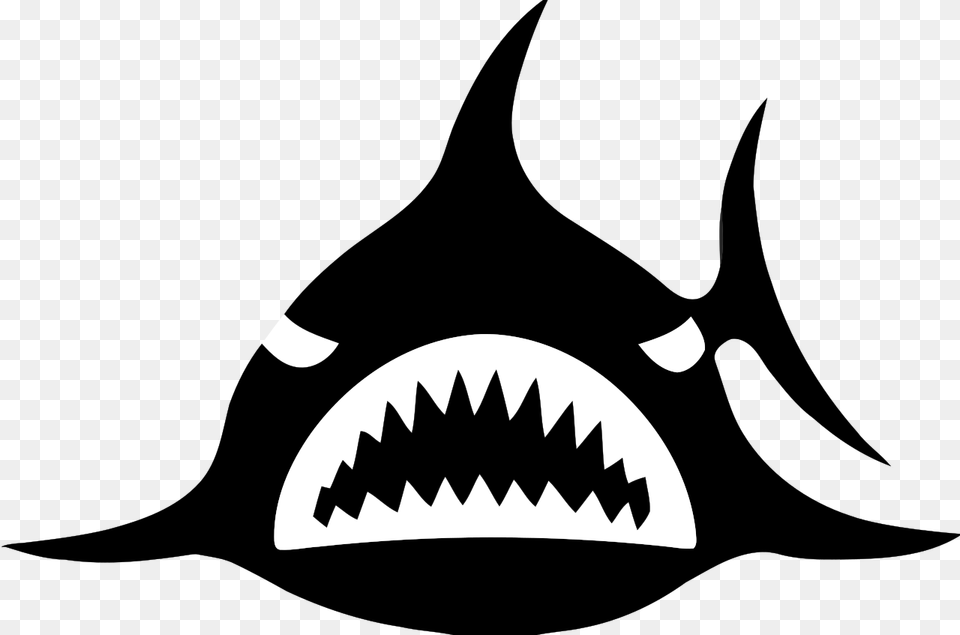 Los Angeles Sharks Logo, Stencil, Symbol Free Png Download