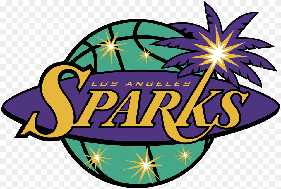 Los Angeles Sparks Logo Emblem, Lighting, Dynamite, Weapon Free Png