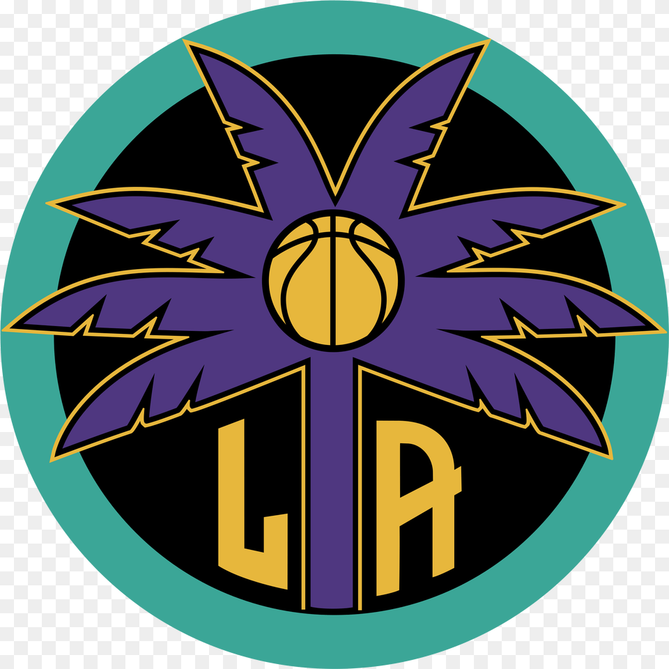 Los Angeles Sparks Logo Transparent La Sparks Logo, Emblem, Symbol Png Image