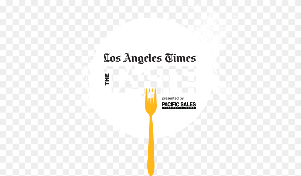 Los Angeles Times Los Angeles Times The Taste, Cutlery, Fork, Spoon, Advertisement Free Transparent Png