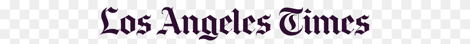Los Angeles Times Purple Logo, Text Png