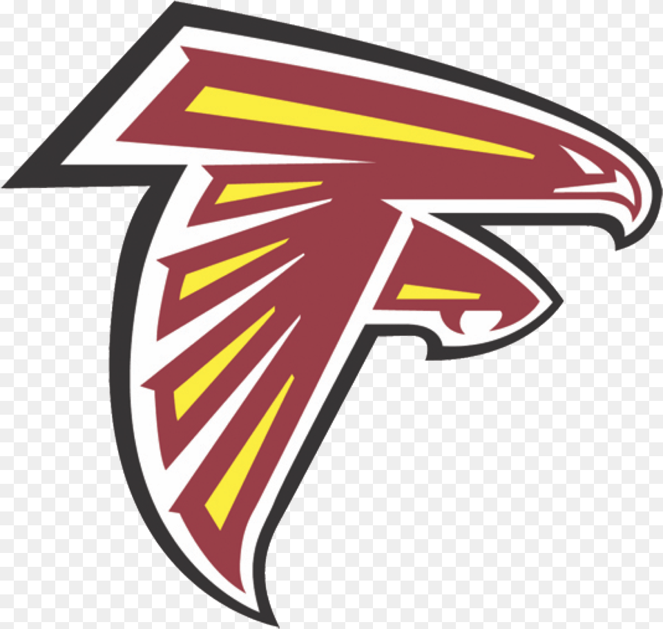 Los Fresnos Falcons Logo, Sticker, Symbol, Text Png Image
