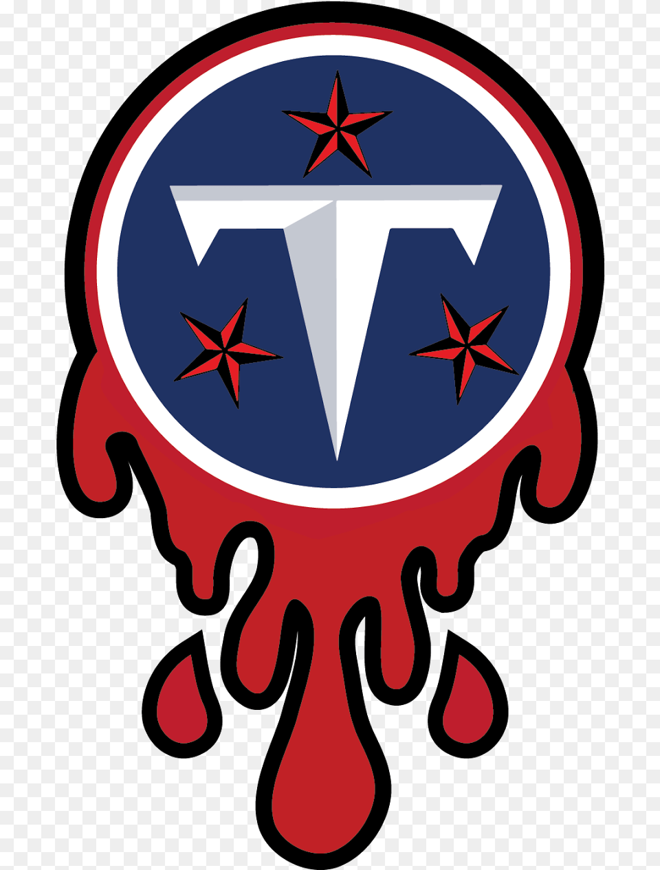 Los Logos De La Nfl Estilo Metalero Tennessee Titans T Logo, Emblem, Symbol, Person Free Png