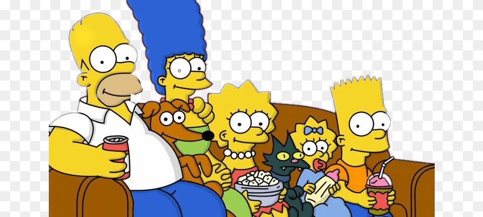 Los Simpson Simpsons Family, Cartoon, Baby, Person, Head Free Transparent Png