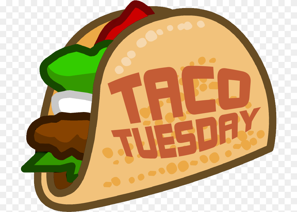 Los Tacos Animados Clipart Download Transparent Taco Tuesday Clip Art, Food Free Png