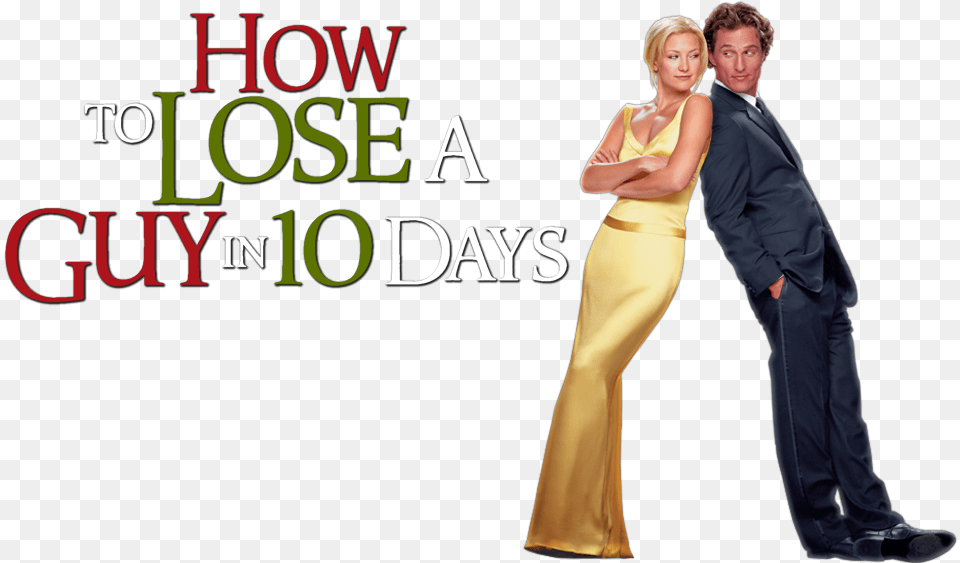 Lose A Guy In 10 Days Cover Art, Adult, Suit, Person, Pants Free Png Download