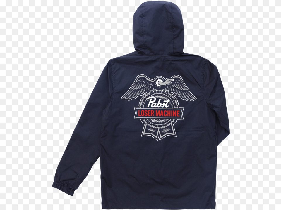 Loser Machine X Pabst Blue Ribbon U2013 Company Hooded, Clothing, Coat, Hoodie, Knitwear Free Png