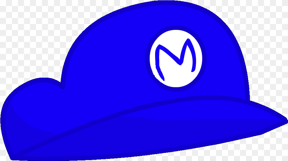 Losky S Hat In Object Style Mario Hat Asset Bfdi, Clothing, Hardhat, Helmet Png