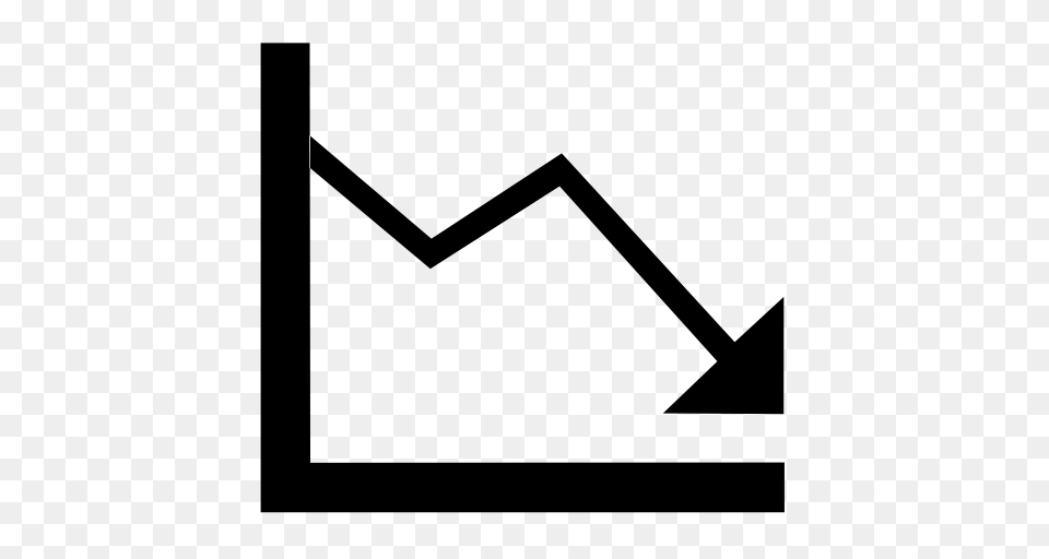 Loss Analysis Financial Loss Money Icon With And Vector, Gray Free Png
