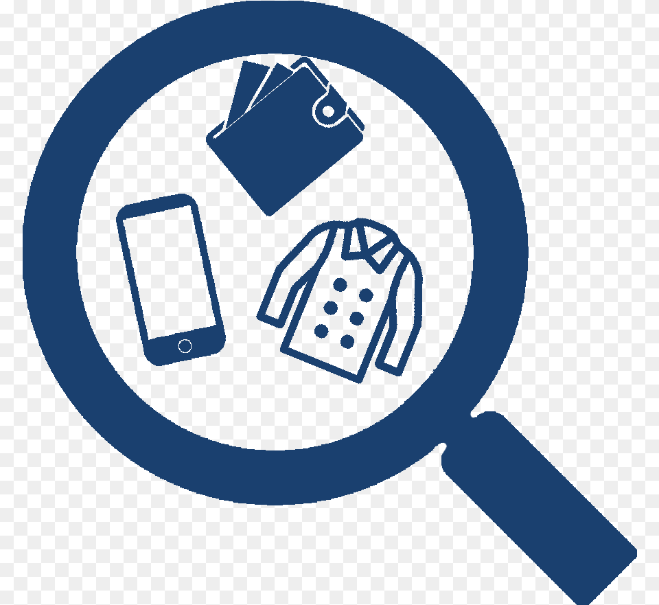Lost And Found Icon, Magnifying Free Transparent Png