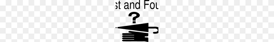 Lost And Found Symbol Lost And Found Clip Art, Gray Free Png