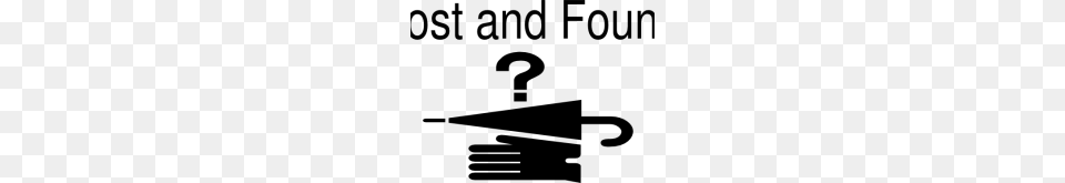 Lost And Found Symbol Lost And Found Clip Art, Gray Png Image