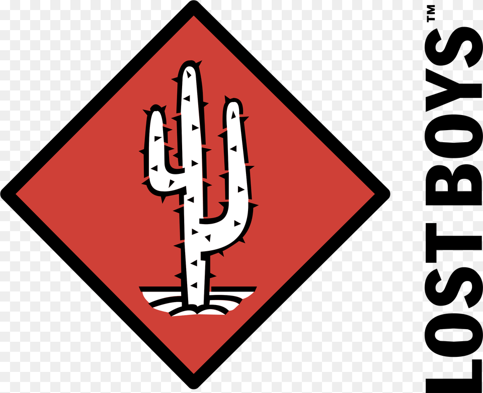 Lost Boys Logo Transparent Road Work Ahead, Sign, Symbol, Road Sign Free Png