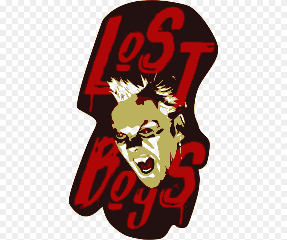 Lost Boys Sticker, Person, Face, Head, Symbol Free Png Download