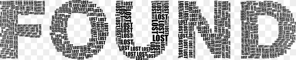 Lost Clipart, Green, Text Png