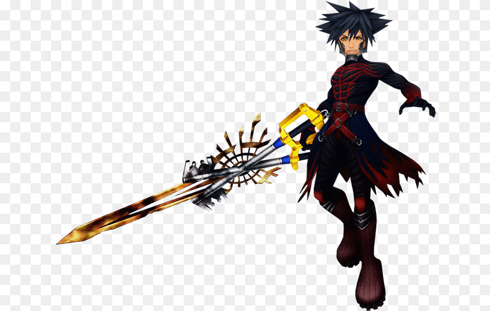 Lost Memory Vanitas Kingdom Hearts, Sword, Weapon, Person, Face Free Png Download