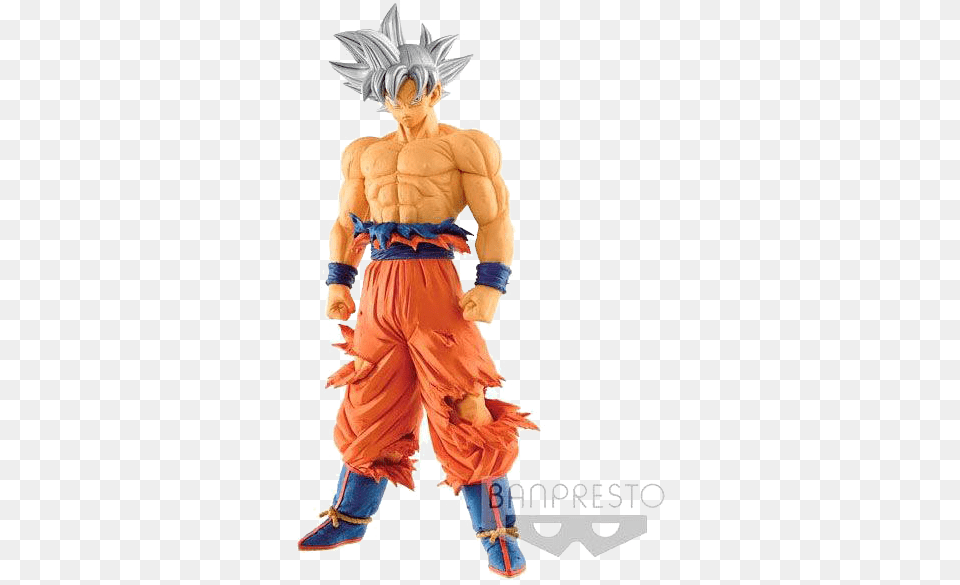 Lot N4 Figurine Son Gok Ultra Instinct Grandistaa Son Goku Ultra Instinct Figur, Clothing, Costume, Person Free Transparent Png