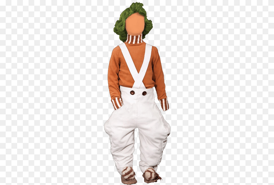 Lot Willy Wonka Oompa Loompa, Adult, Male, Man, Person Png Image
