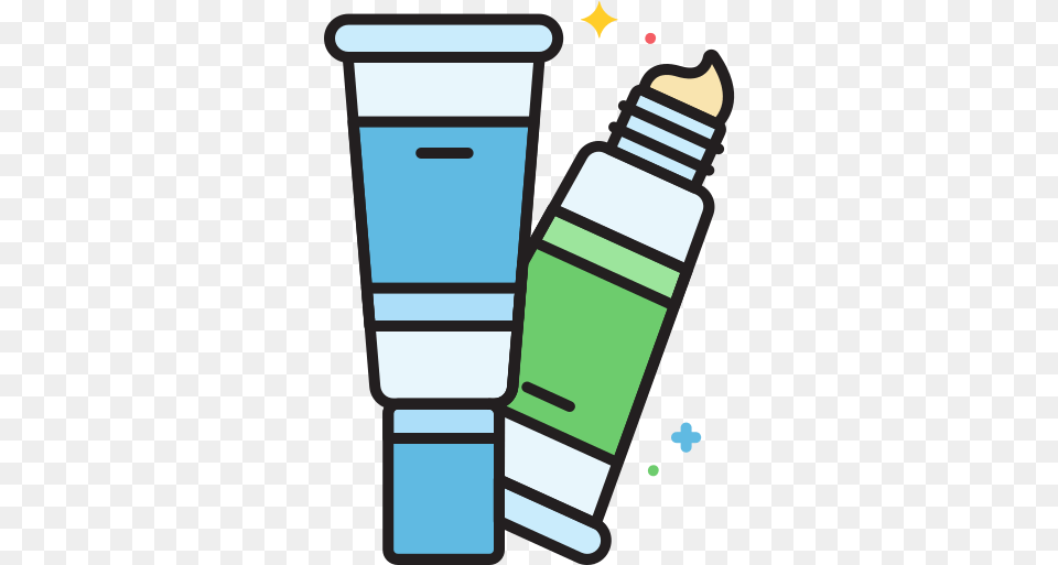 Lotion Vector Icons Designed Vertical, Toothpaste Png
