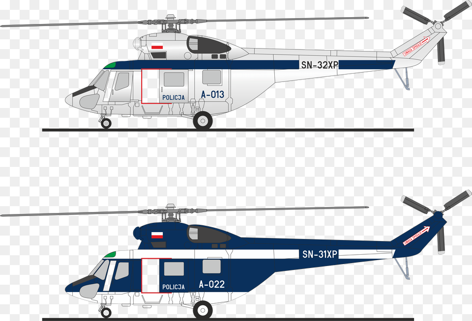 Lotnictwo Policji Schemat Malowania Policyjne, Aircraft, Helicopter, Transportation, Vehicle Free Png