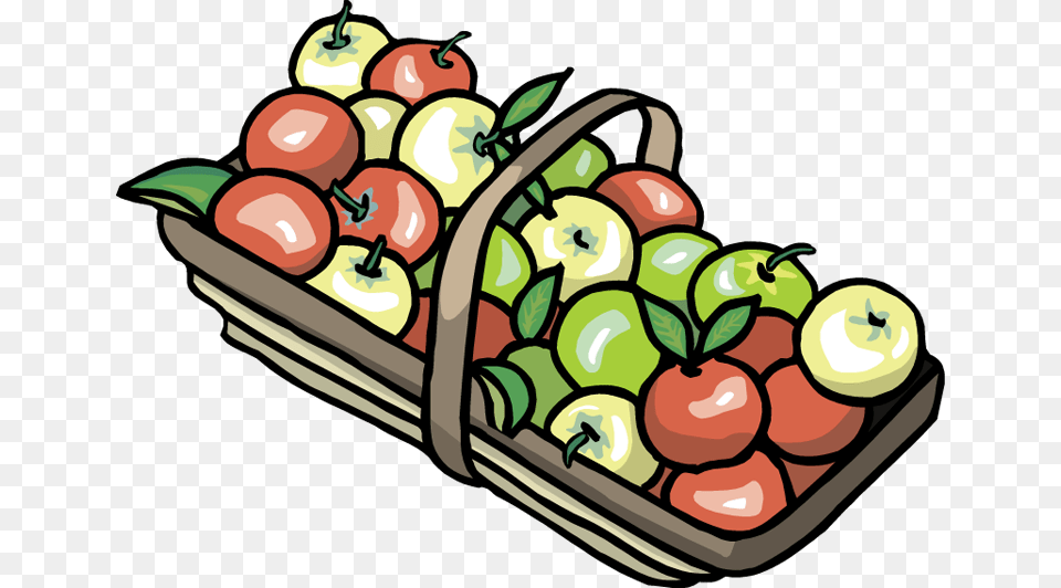 Lots Of Apples Clipart A Basket Panda Images Apple Basket Clip Art Dynamite, Weapon, Food, Produce Free Png Download