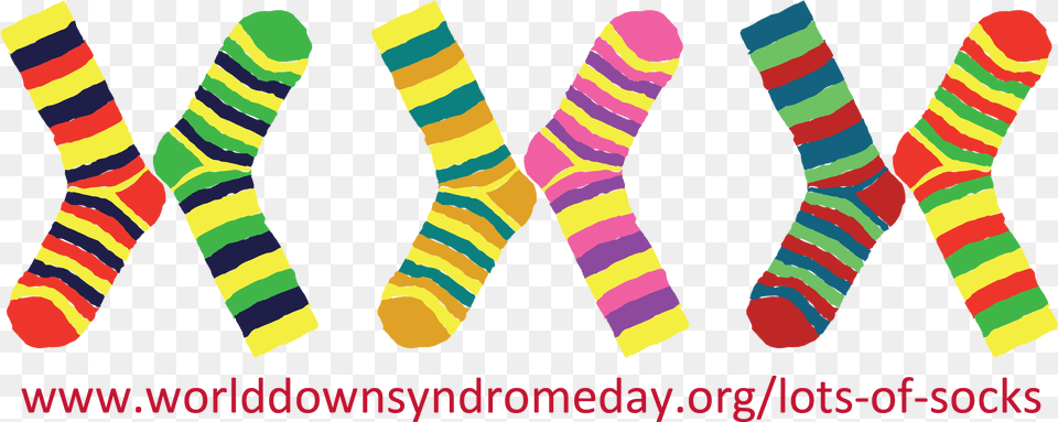 Lots Of Socks National Down Syndrome Day 2018, Clothing, Hosiery, Sock, Animal Free Png