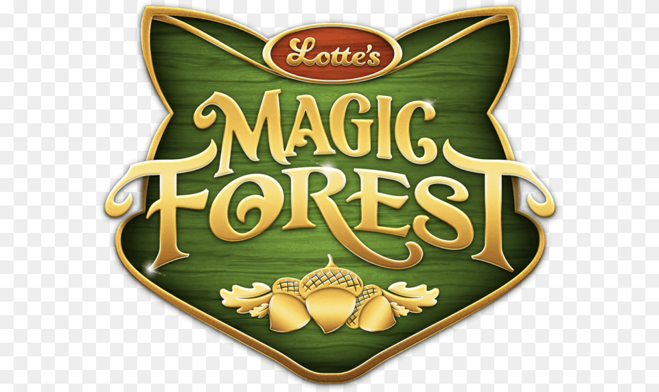Lotte Magic Forest Logo Lotte World Magical Forest, Badge, Symbol, Birthday Cake, Cake Png
