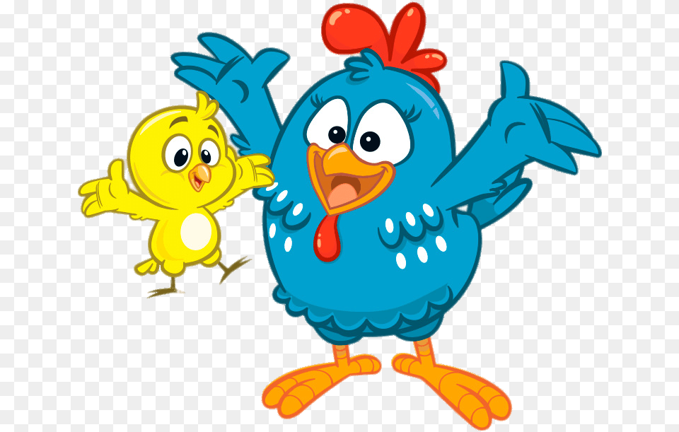 Lottie Dottie Chicken And Chickadee Hurray Gallina Pintadita, Animal, Bird Free Transparent Png