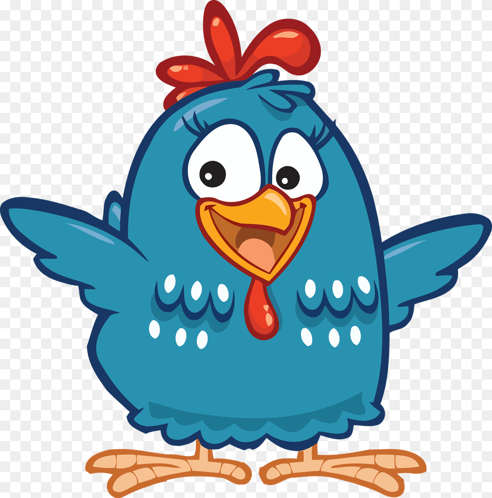 Lottie Dottie Chicken Happy, Animal, Beak, Bird, Applique Free Transparent Png