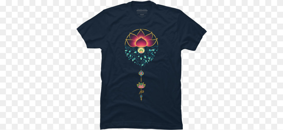 Lotus 25 Yob Our Raw Heart Shirt, Clothing, T-shirt, Pattern Free Transparent Png