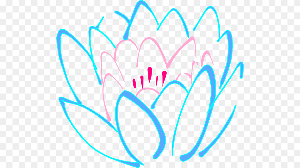 Lotus 3 Colour Blue Lotus Flower Clip Art, Dahlia, Petal, Plant, Daisy Free Png