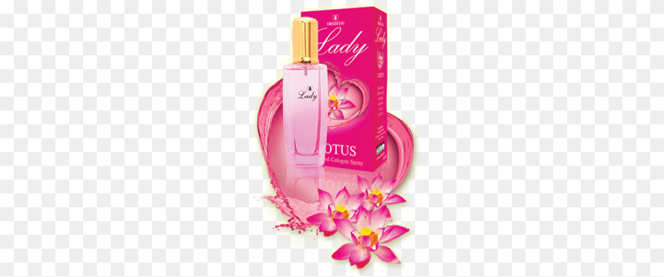 Lotus Cologne Spray 33 Ml X 1 Unit Perfume Lotus, Bottle, Cosmetics, Flower, Petal Free Png Download