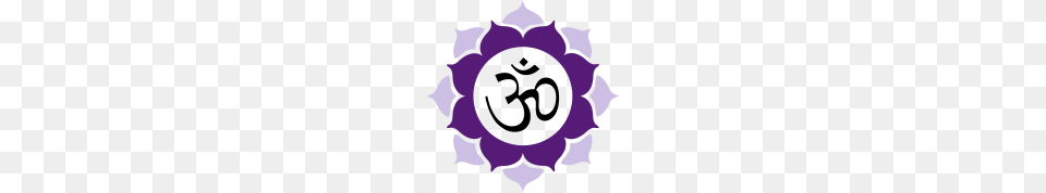 Lotus Flower Om Symbol Eco Reusable Tote Bag Yoga Hippie India, Purple, Plant, Animal, Cat Png