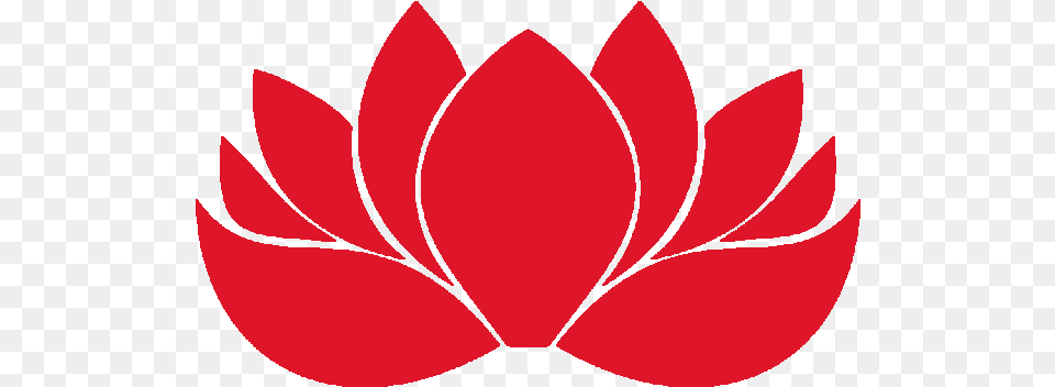 Lotus Yoga Dc Red Lotus Flower Logo, Leaf, Dahlia, Plant, Petal Free Png Download