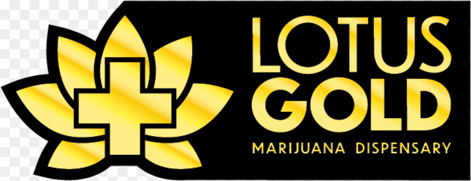 Lotus Gold Dispensary By Cbd Plus Usa Lotus Gold By Cbd Plus, Symbol, Logo Png Image